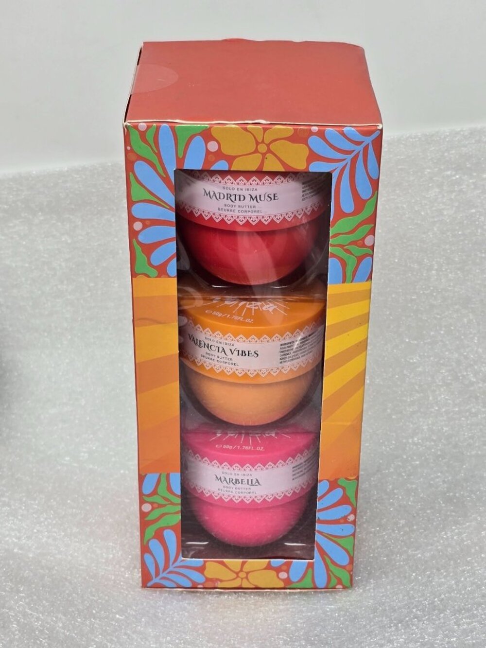 Solo En Ibiza Mini Nourishing Body Butter Set Madrid Muse Valencia & Marbella